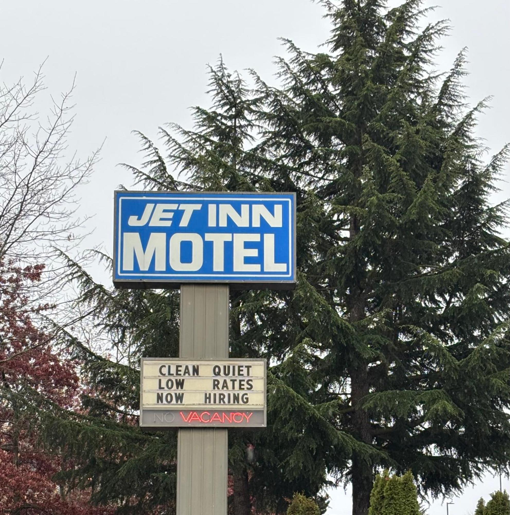 Jet Inn Motel-Seatac, Tukwila Exteriér fotografie